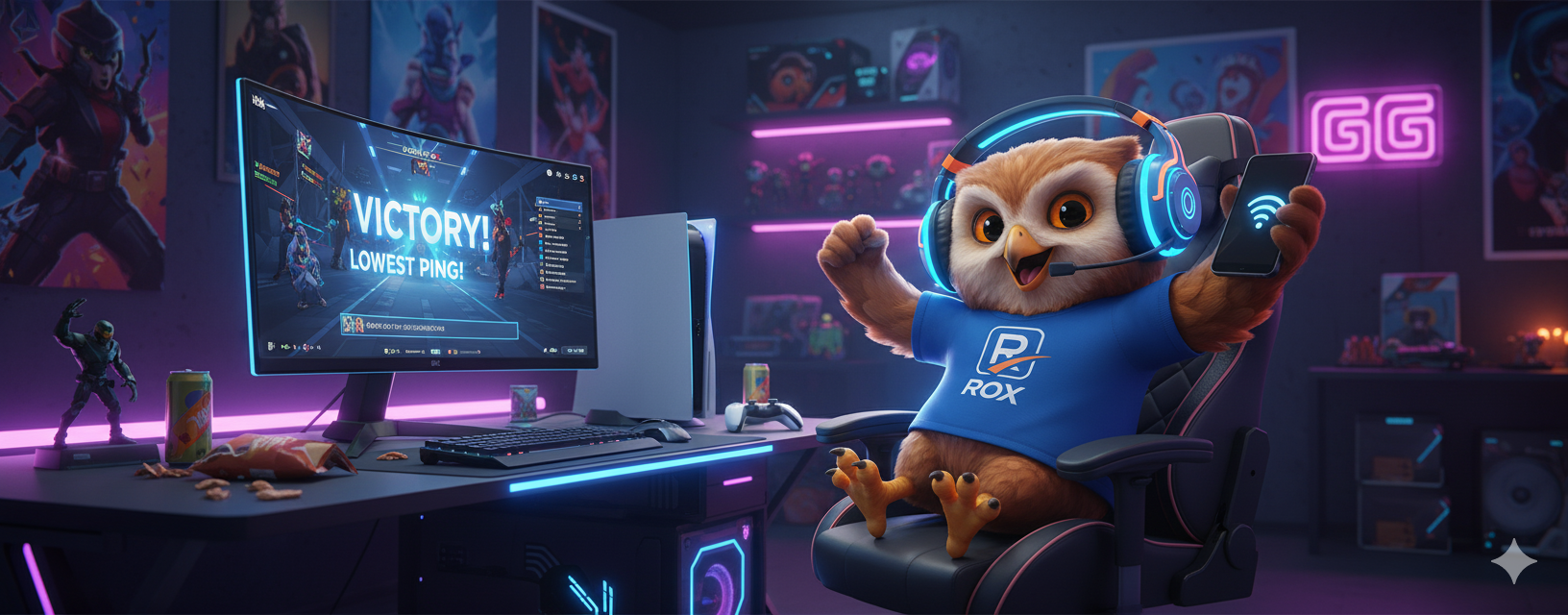 Internet ideal para GAMERS
